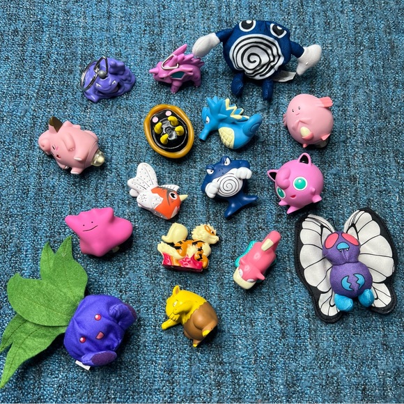 Vintage Toys Vintage 999 Nintendo Burger King Pokemon Toys Figurines Plush Lot Poshmark